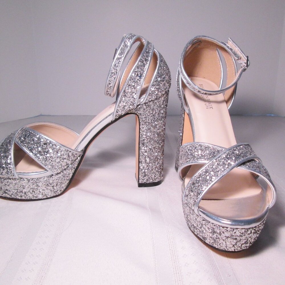 Touch Ups by Benjamin Walk Jemma Platform Sandal Sz 9.5 - Picture 6 of 10